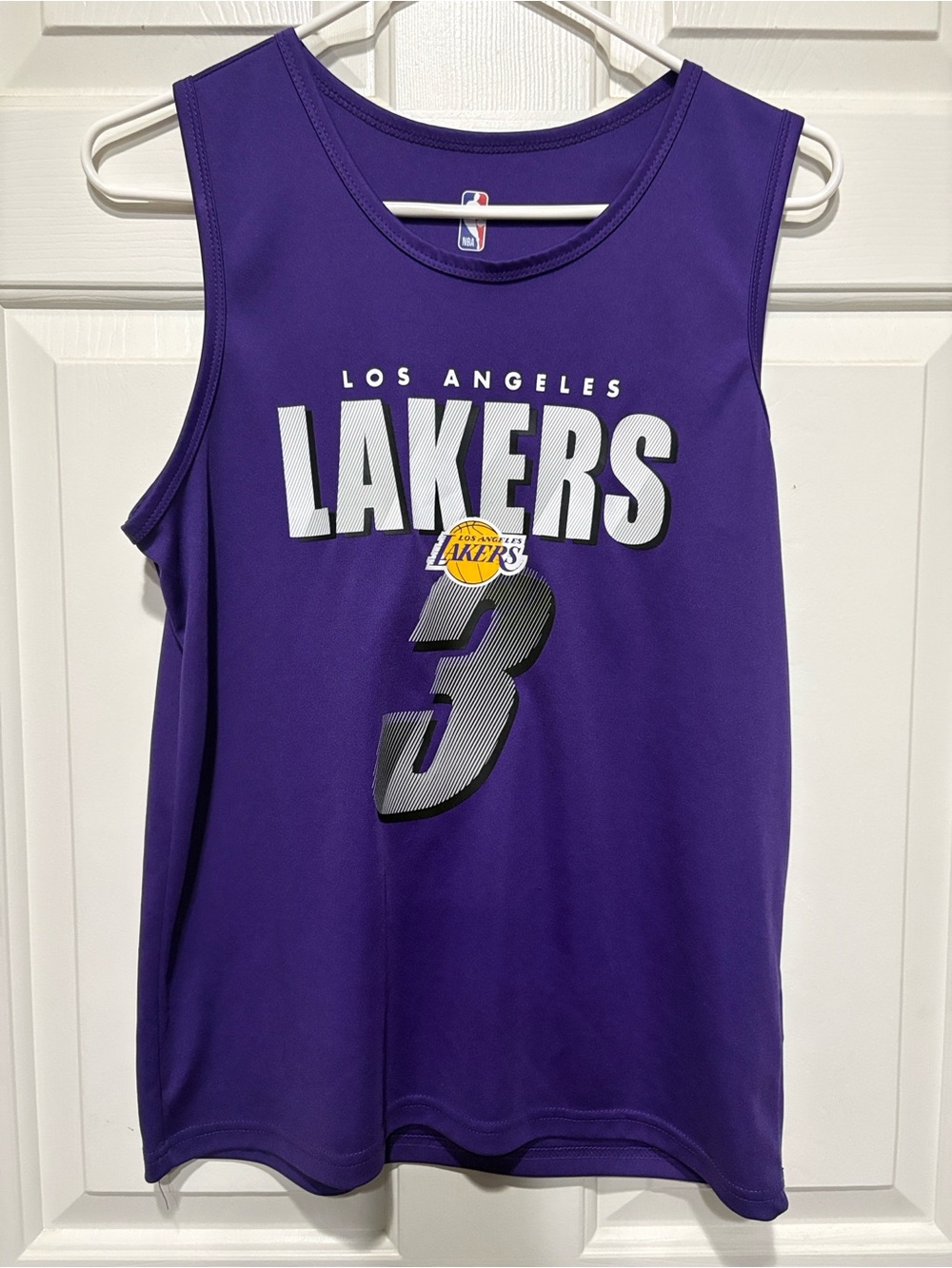 NBA Purple Sleeveless Basketball Jersey Top